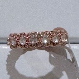18-karat rose gold-filled ring